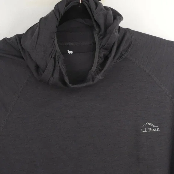 L.L.Bean Cresta Wool Ultra Lightweight 150 Base Hoodie Women's 3X Plus - Picture 2 of 4